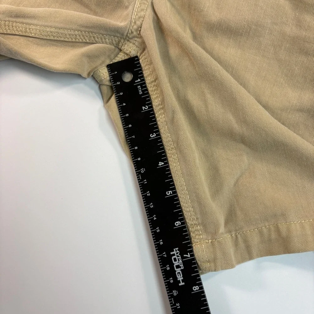 Banana Republic‎ Surplus Twill Shorts Mens 29 Khaki Tan Cotton 7.5 Inseam Casual